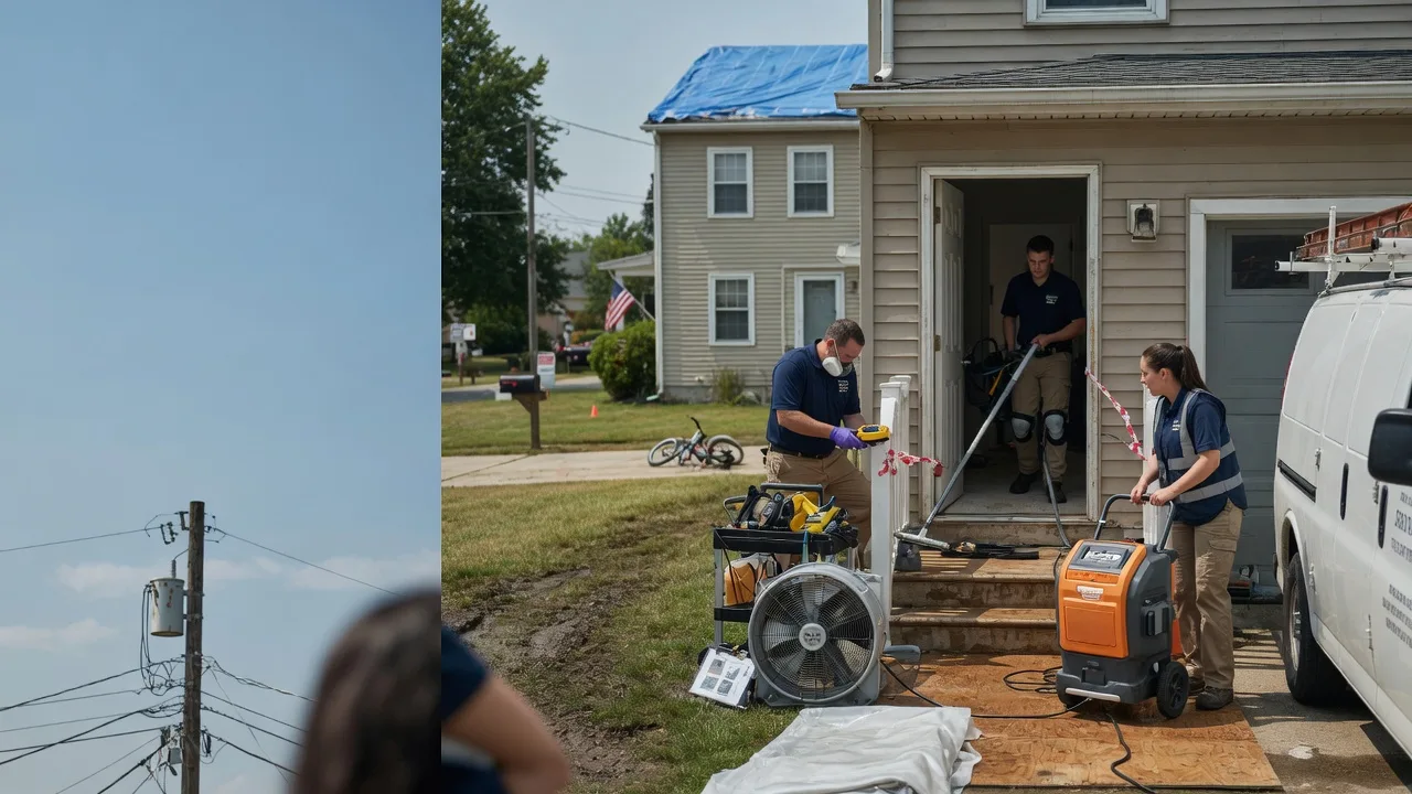 Water Damage Repair in Berlin, ND near me